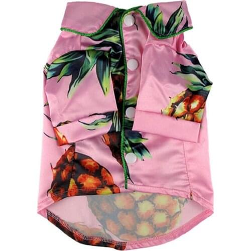 Dog Pajamas Spring Summer Dog Clothes Shirt Coat Cat Yorkie Poodle Pomeranian Schnauzer Pug Welsh Corgi Dog Clothing Costumes