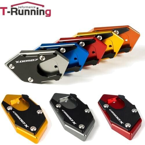 For HONDA CB500X CB 500X 2019-2021 Motorcycle CNC Kickstand Enlarge Plate Foot Side Stand Enlarger Extension Support Pad