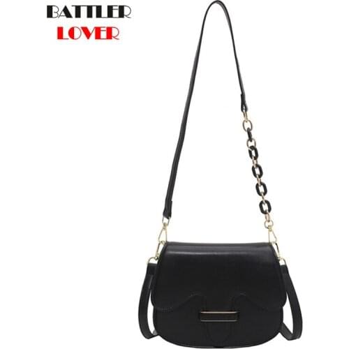 Fashion Trend Crossbody Bags for Women Solid Flap Shoulder Bag Designer Handbags and Purses Small Women Messenger Bags