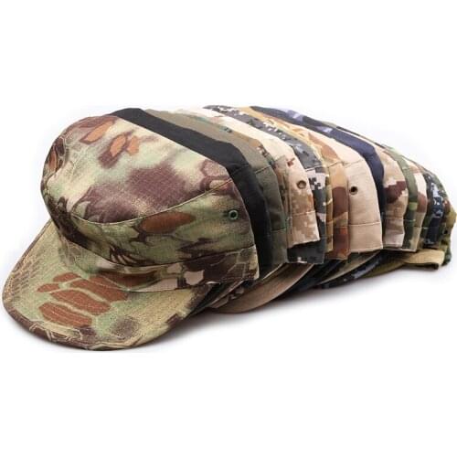 Tactical Airsoft Camouflage Cap Men US Soldiers Combat Army Baseball Cap German Unisex Paintball Flat Hats