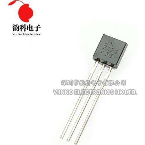 100PCS 2N2222 2N2222A TO-92 TO92 Transistor New