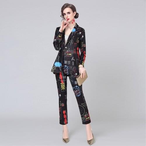 XDNWQQMZDXLHJ Women's Office Trouser Suits
