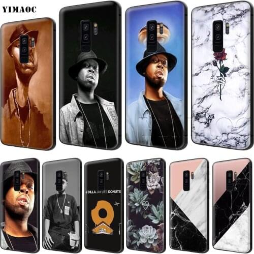 YIMAOC J Dilla Case for Samsung Galaxy A7 A8 A9 A10 A20 A30 A40 A50 A70 M10 M20 M30 S10e J6 Plus