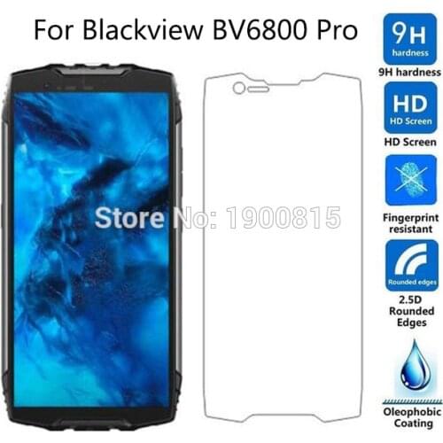 5pcs Safety Tempered Glass For Blackview BV6800 Pro Protective Film Screen Protector For Blackview BV6800 Pro Guard