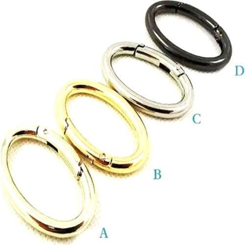 3.6 x 2cm Golden Oval Buckle, Belt Buckle, Oval Ring