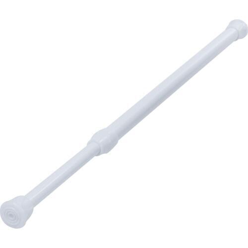 3 Pack Adjustable Extendable Small Tension Rod 11.8 inch to 19.7 inch, White