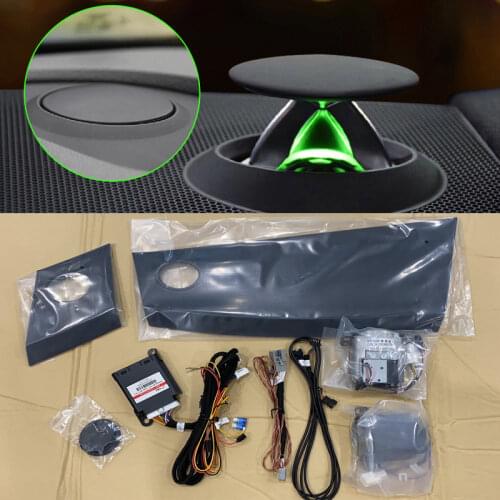 30 Colors For Audi A4/A5/A6/A7/A8/Q5/Q7/Q8 B8 B9 C7 C8 D5 2009 2020 LED Speaker Ambient Light Rotating Treble Lamp Lift Tweeter