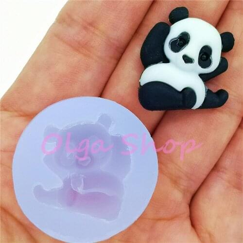 DYL992 22.1mm x 19.9mm Silicone Mold Fondant Cake Decoration Candy Resin Clay Earrings Necklace Craft Soap Candle FOOD SAFE