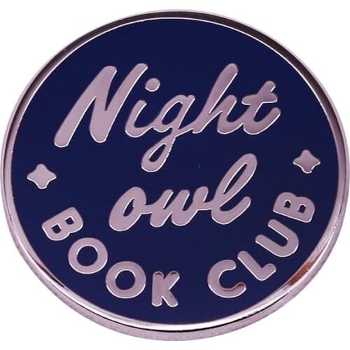 Book lover enamel pin ideal gift for all literary fans or cool book club