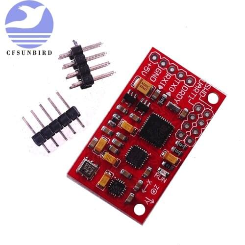IMU AHRS 10DOF Attitude Sensor Module MPU6050 HMC5883 BMP180 Attitude Instrument