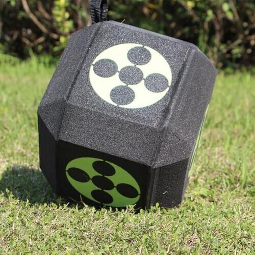 Hot 6-sided 3D Arrow Archery Target Cube 22cm Foam Target Large Dice For Shooting Hunting Practice Training Arrow Target Cube