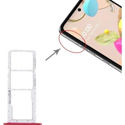 SIM Card Tray + SIM Card Tray + Micro SD Card Tray for LG K42 / K52 (Brazil), LMK420 LMK420H LMK420E LMK420Y