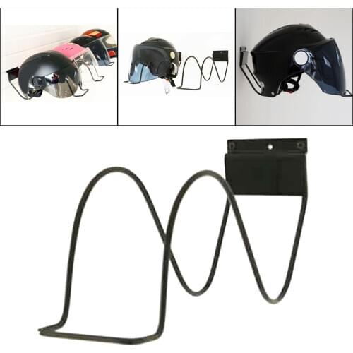 Motorcycle Bicycle Wall Mount Display Rack Hanger for Coats Hat Wig Cap Storage Holder Hanging Bracket Storage Showing Hanger