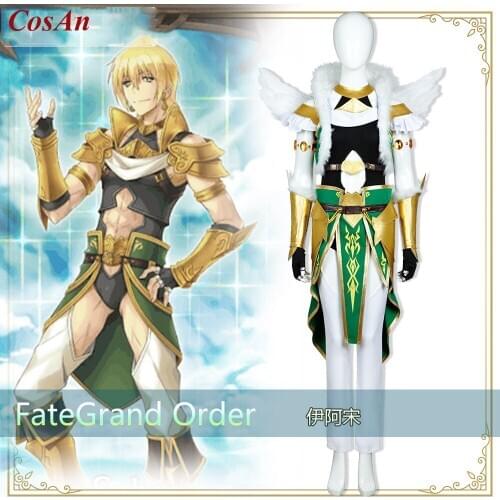 New Hot Game Fate/Grand Order Jason Cosplay Costume The High Quality Fashion Battle Uniform Unisex Party Role Play Clothing S-XL