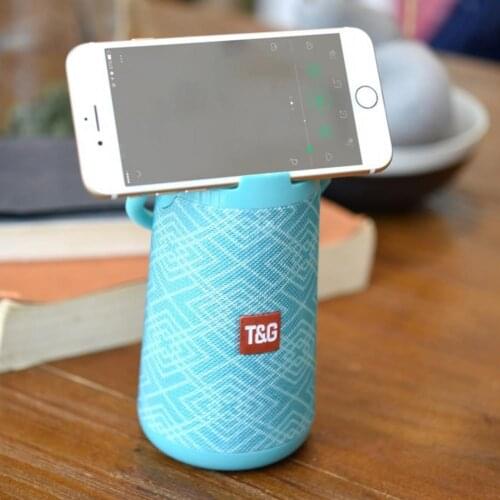 TG138 Portable Waterproof Durable Portable Column FM TF Card AUX Wireless Bluetooth Speaker Subwoofer for Outdoor