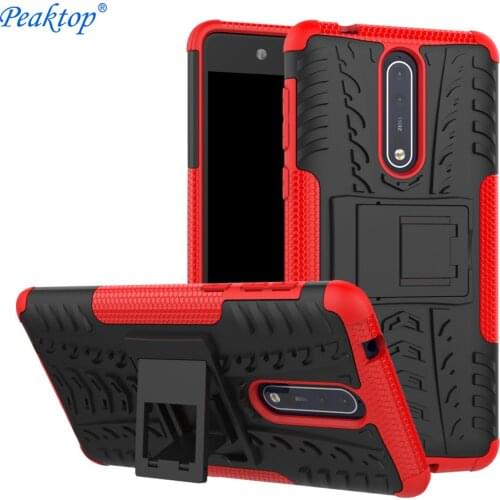 Case For Nokia 7.1 6.1 5.1 3.1 Plus X7 X6 X5 Shockproof Silicone Armor Phone Case For Nokia 8 6 5 3 2 1 TPU Full Cover Back Case