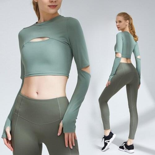 Long sleeve,sport suit, Jacket, Professional running, Fashion, Quick-drying,Show thin, Tight, Breathable workout ,Yoga suit