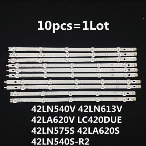 10 Pieces/lot New LED strips 42" ROW2.1 REV 0.0 6916L-1385A 6916L-1386A 6916L-1387A 6916L-1388A