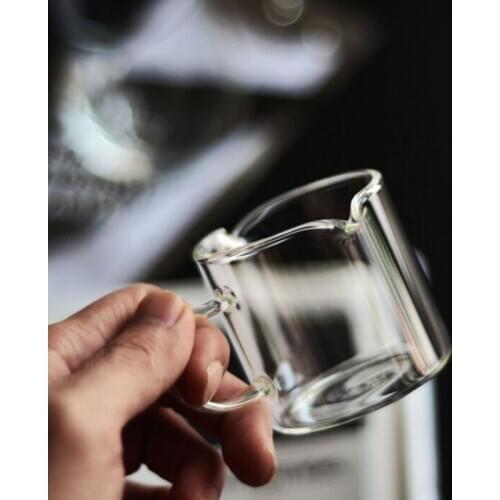 120ml Small Glasses Heat-resistant Coffee Cup Morning Milk Glass Juice Glass