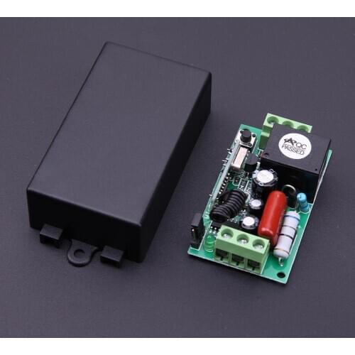 AC 220V 1CH 315/433MHz Wireless Remote Control Switch Receiver Module AK-RK01S-220-A Remote Controller Switch System