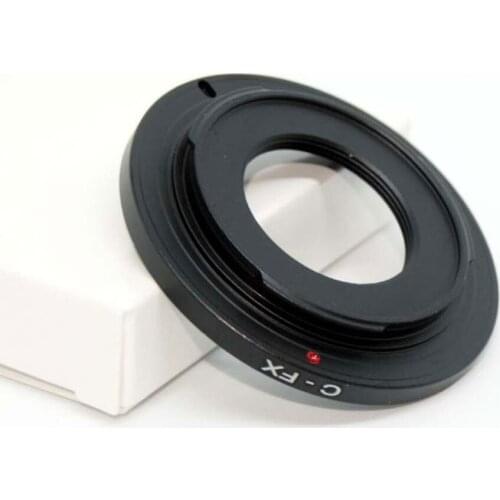C-FX C Mount Lens Adapter Ring For Fuji Fujifilm X-A2 X-A1 X-T1 X-T2 X-T10 X-E1 X-E2 X-1M X-Pro1 X-Pro2 Camera Adapter Ring