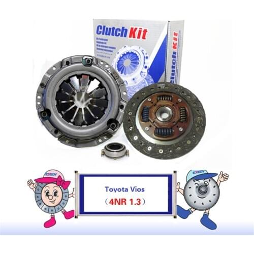 For Toyota VIOS 4NR-FE 1.3 ORIGINAL Clutch Disc Clutch Plate Bearing Clutch Kit Set Three Pcs Set