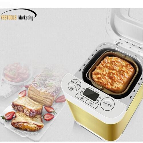 Bread Maker Automatic Multifunction Intelligent Breakfast Toast Baking Machine Cake Toaster Yogurt Fermenter Dough Mixer