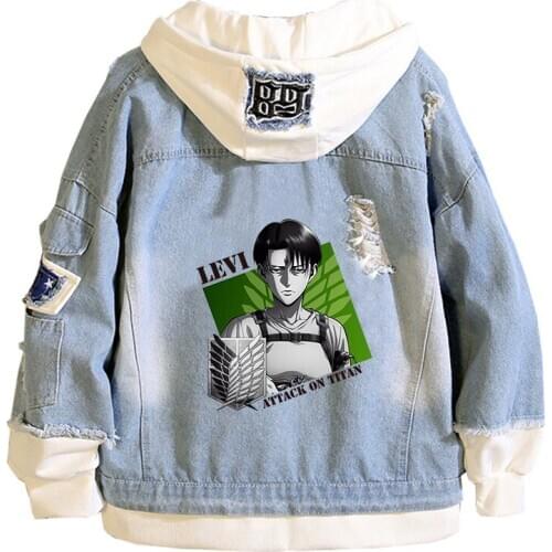 Anime Attack on Titan Unisex Jacket men women Hoodies Hooded Zipper Windbreaker Harajuku Couple Streetwear Teenagers coat hoodie