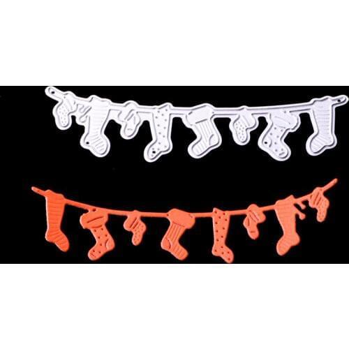 Sock Metal Cutting Dies for scrapbooking Stencils for Craft Paper DIY Scrapbook new dies Cut Template