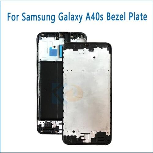 Mobile Phone Accessories Housing Middle Frame For Samsung Galaxy A40S Bezel Plate Replacement