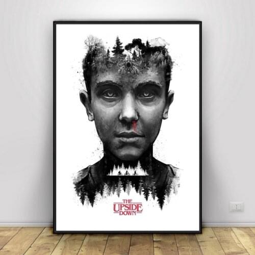 Stranger Things Art Canvas Poster Print Home Adornment Posters