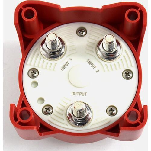 New Style 4-Way Dual Battery Selector Switch for Marine Boat RV Caravan Yacht