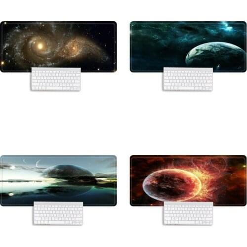 Starry Sky Extra Large Gaming Mouse Pad Anti-Slip Natural Rubber PC Computer Gamer Mouse Mat 800x300mm Mice Pad Mause Mat