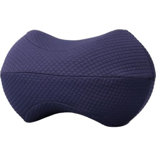 Memory Foam Knee Pillow Orthopedic Cushion Relief Hip Back Pain Leg Pad Support For Side Sleepers Relief Flat/Round Shape
