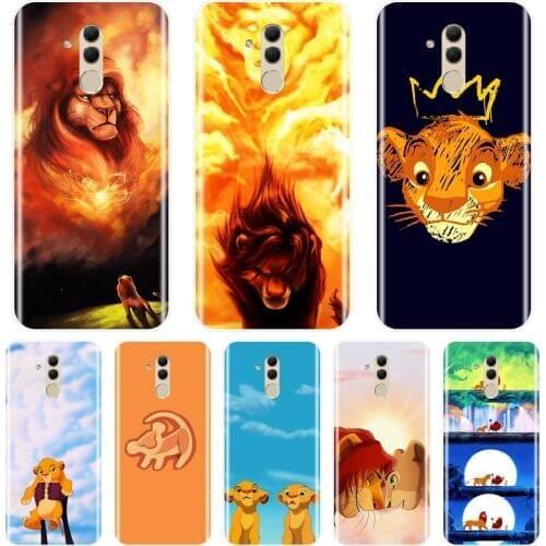 TPU Lion King Cool Anime Cute Phone Case Silicone For Huawei Mate 9 10 20 Pro Soft Back Cover For Huawei Mate 7 8 9 10 20 Lite