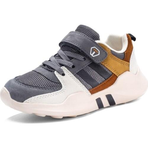 Sport Children Casual Shoes For Kids Sneakers Boys Shoes Girls Sneakers Breathable Mesh Running Trainers Footwear Hook&Loop