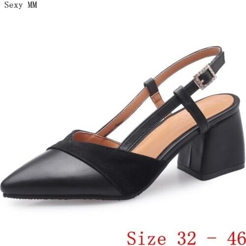 Women High Heels Pumps High Heel Shoes Woman Party Shoes Kitten Heels Small Plus Size 32 33 - 40 41 42 43 44 45 46