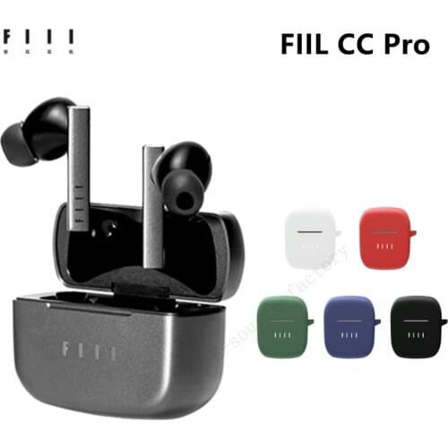 Original FIIL CC Pro TWS Bluetooth 5.2 Earbuds Dual Noise Cancelling True Wireless Earphone Fast Charging ANC ENC Headset 2021