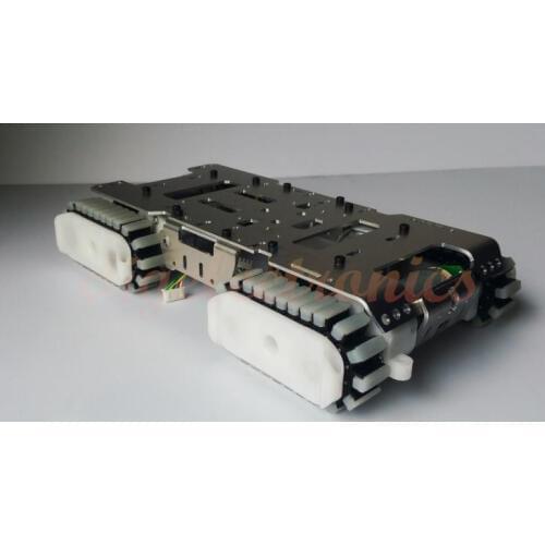 Smart Robot Tank Chassis Tracked Caterpillar Crawler Car Platform with 4 Motor for Arduino Climbing DIY Robot Modified Toy Part
