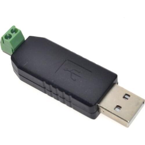 Yumiki 4pcs/lot USB to RS485 485 Converter Adapter Support Win7 XP Vista Linux Mac OS WinCE5.0