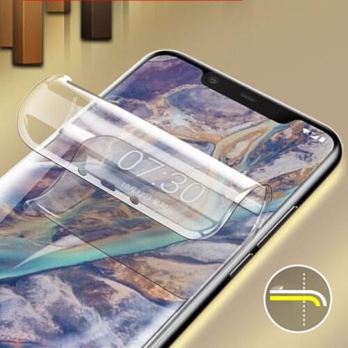 Screen Protector for Nokia 8.3 5.3 2.3 1.3 9 PureView 9 8.1 8 HD Clear Protective for Nokia XL X2 X X71 Front