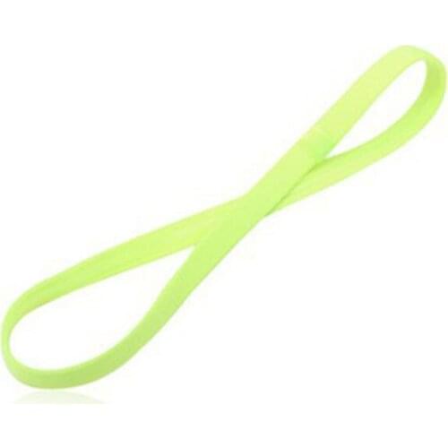 Women Elastic Sports Headscarf Ajustable Solid Elastic Non-slip Yoga Headbands Hair Accessories QW