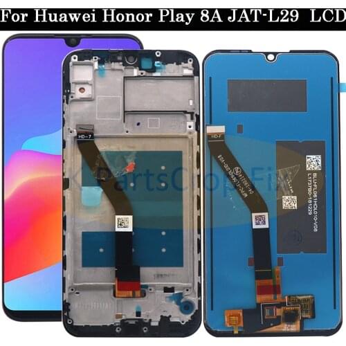 Tested for huawei honor play 8A lcd display with touch screen digitizer Assembly replacement parts for honor 8a JAT-L29 lcd