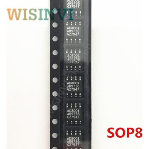 10 PCS AD8001ARZ AD8001AR AD8001A AD8001 OPAMP CFA 1 CIRCUIT SOP8