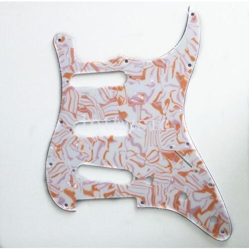 2pcs 3Ply Guitar Pickguard fit for Fender Strat Replacement Guitar Scratch Plate