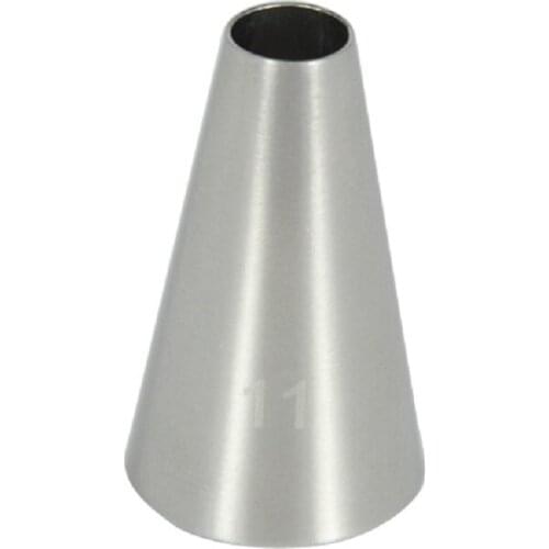 30pcs/lot)Free Shipping Stainless Steel Cake Decorating Round Nozzle #11