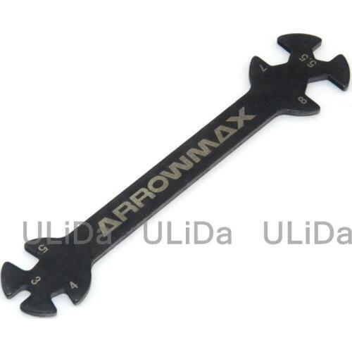 AM Arrow max Special Tool Wrench For Turnbuckles & Nuts 3 4 5.5 7 8MM For 1/5 1/8 1/10 M3 M4 M5.5 M7 M8 Nut Screw RC Car Parts