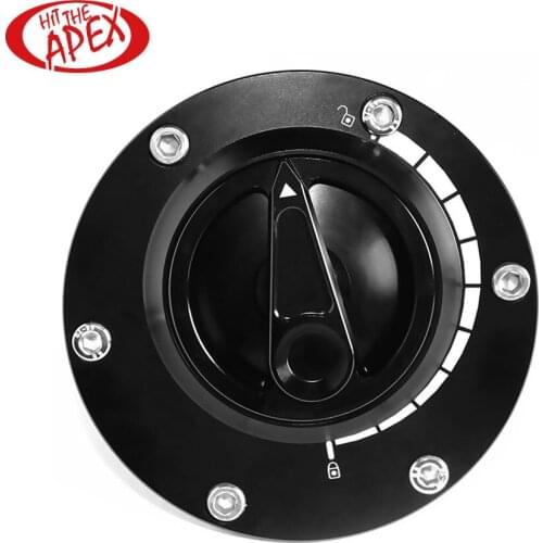 CNC Motorcycle FUEL CAP/GAS TANK CAP For KAWASAKI Z300 Ninja250 ABS Nimble Quick Lock Aluminum Keyless Twist off Gas Cover