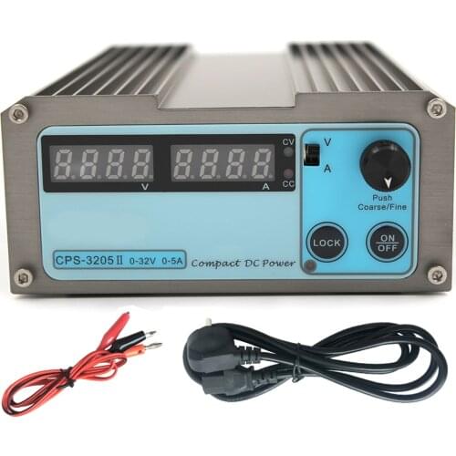 CPS-3205 0-30V-32V Adjustable DC Switching Power Supply 5A 160W SMPS Switchable AC 110V (95V-132V) / 220V (198V-264V)