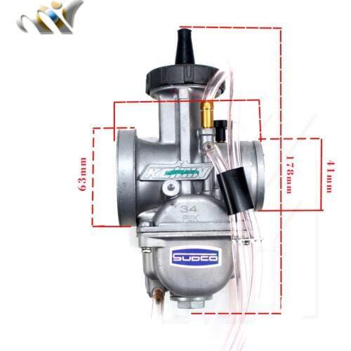 High quality PWK 33 34 35 36 38 40 41 PWK33/34/35 carburetor carburador universal 2T 4T engine motorcycle scooter UTV ATV